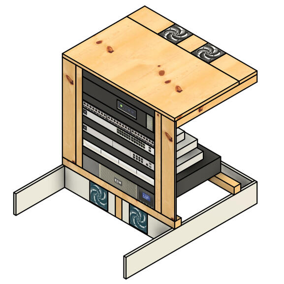 3D model created during design phase.